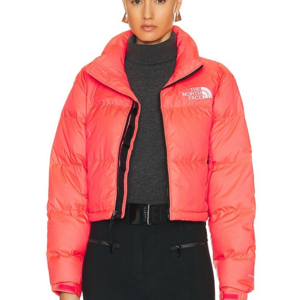 The North Face Women's Coral Puffer Jacket nuptse short small - Picture 2 of 5